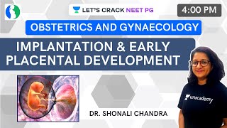 Implantation & Early Placental Development | NEET PG 2021 | Dr. Shonali Chandra