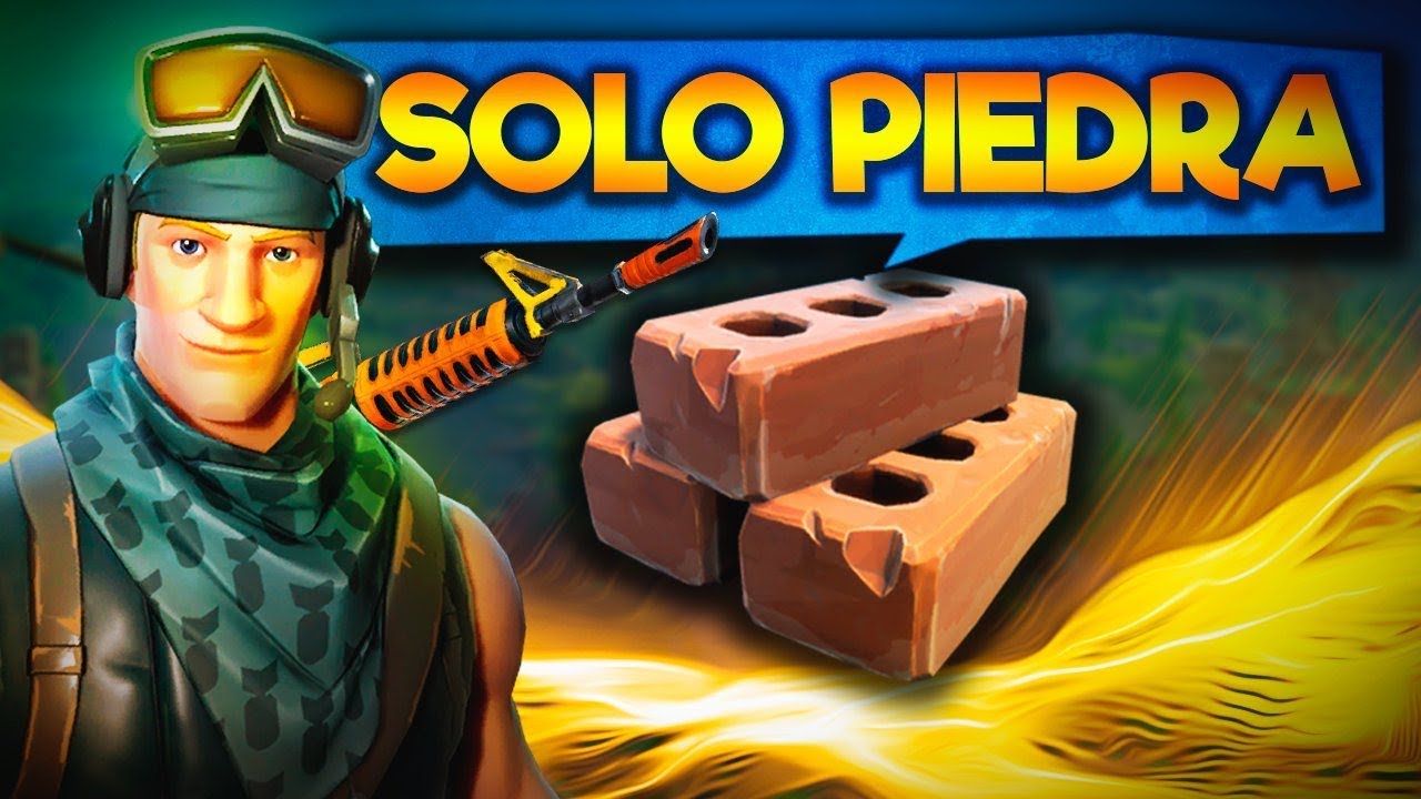 playstation 3 LADRILLO Challenge! Fortnite Battle Royale (Construir Sólo con LADRILLO)