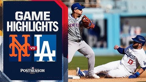 Mets vs. Dodgers Game Highlights (10/14/24) | MLB Highlights
