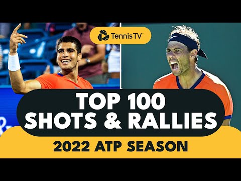 Top 100 shots & rallies: 2022 atp season!