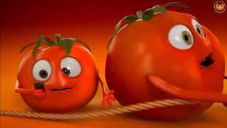 Komik Domates Reklamı , Tomate, Funny Videos For Babies, Tomates Loucos