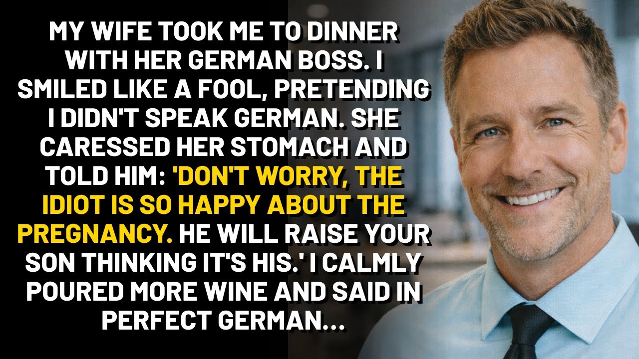 My Wife Discussed Her Pregnancy In German With Her Boss. I Replied In Fluent German…