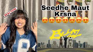 Reaction to SEEDHE MAUT x KRSNA - BUZZ