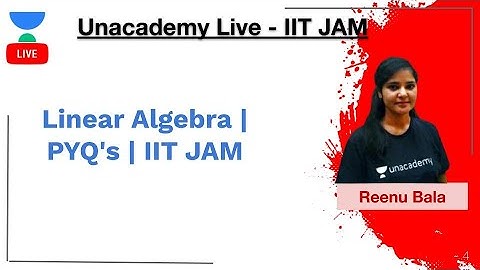 Linear Algebra | PYQ