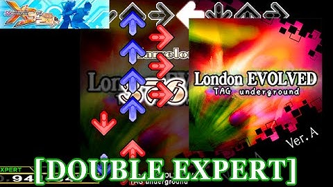 【DDR X3】 London EVOLVED Ver.A [DOUBLE EXPERT] 譜面確認+クラップ