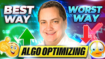Optimizing Trading Algos - Good or Bad?