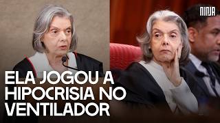 💥Cármen Lúcia deixa o TSE com discurso histórico e desmonta falácia da falsa igualdade de gênero💥