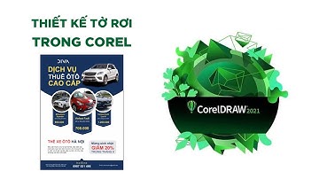 Bài tập 1| Hướng dẫn thiết kế Tờ rơi | Học CoreDraw