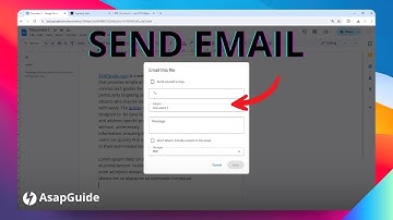 How to Send Emails Right From Google Docs