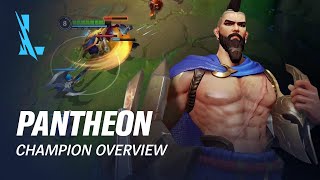 Pantheon Champion Overview | Gameplay - League of Legends: Wild Rift