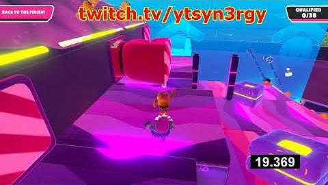 The Slimescraper Speedrun 55 Seconds ► #FallGuys ( without skip )