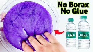 How to make Water Slime Without Glue or Borax | Barrel-O Slime Making at home [ASMR]