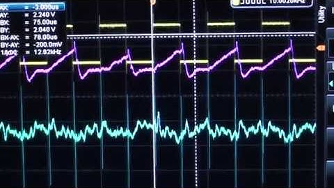 DC motor current measurement (low side) vs. ACS712 - 05A.