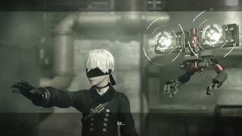Nier: Automata Route C - Meat Box Obtain Keys: 9S Destroys Core (Forest Access Key) Cutscene