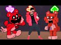 FNF Character Test | Gameplay VS Real Life | All Red Characters