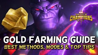 Best Ways To Farm Gold | Modes, Methods & Tips | 2022 Farming Guide | Marvel Contest of Champions