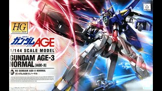 ガンダムAGE-3 NORMALを組みながらトークライブ