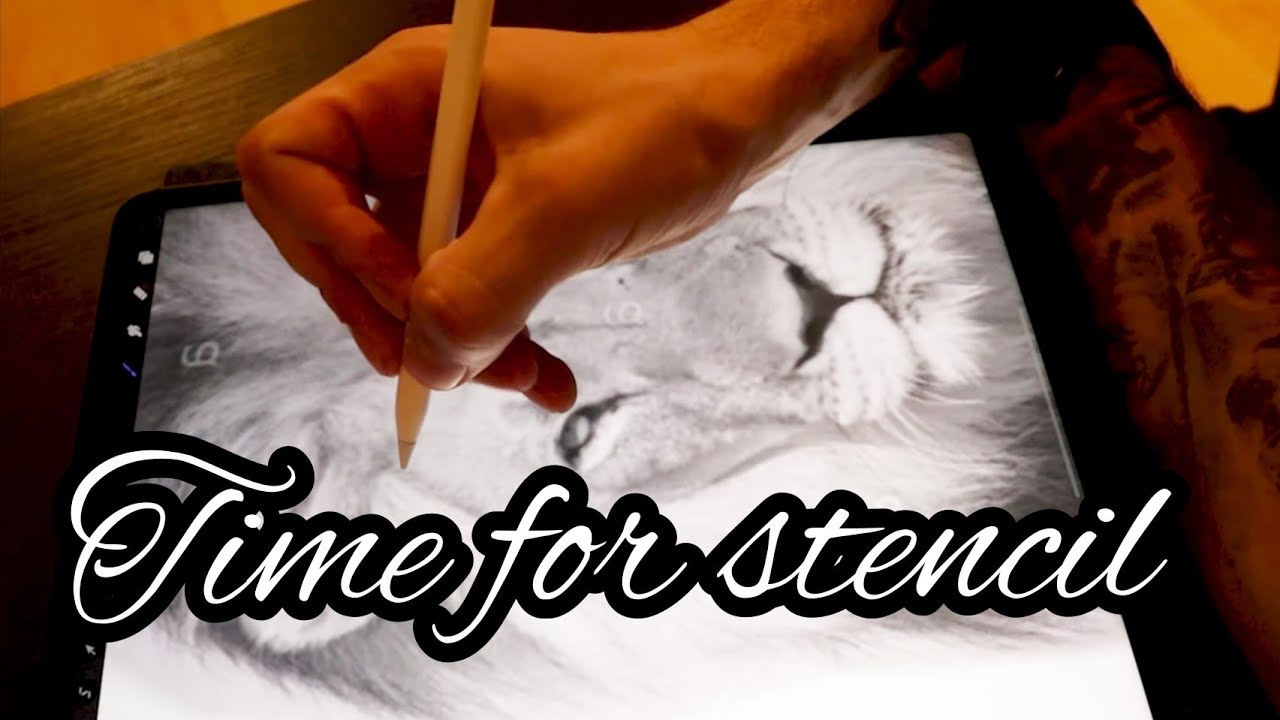 How To Make Realism & Traditional Hand Stencils