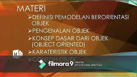 Mengenal Konsep Pemodelan Berorientasi Objek Part 1