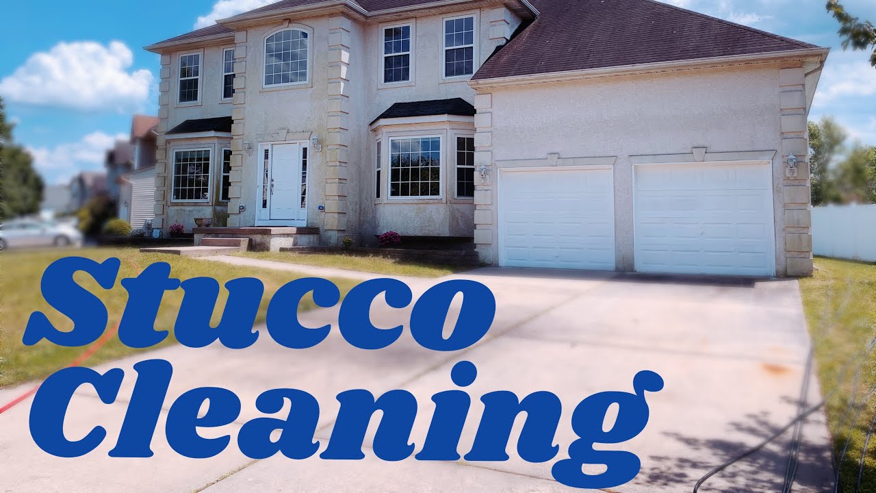 Cleaning a Stucco House YouTube Cleaning a Stucco House YouTube