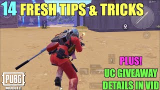 14 FRESH TIPS & TRICKS PUBG MOBILE UC GIVEAWAY screenshot 5