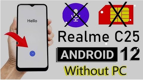 Realme C25/C25s/C25Y Frp Bypass/Forget Google Account Lock Android 11 | New Security | Without PC