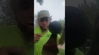 how to restring a quick feed weed whip. #informational #howto #landscape #lawncare #weedwacker