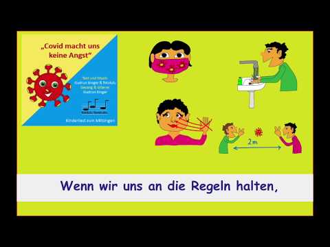 Kinder-Mutmachlied „Covid macht uns keine Angst“ Kinderlied zum Mitsingen