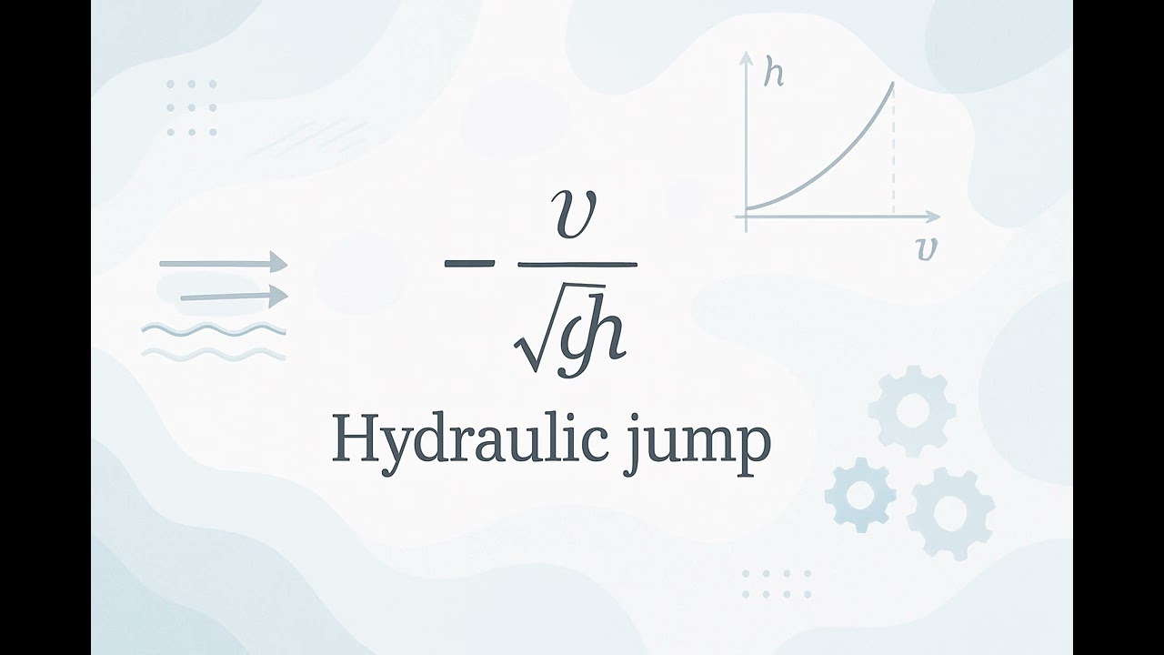 Hydraulic Jump - Scientific Definition