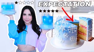 I ordered a WINTER WEDDING CAKE from 1 vs 5 STAR BAKERY!!