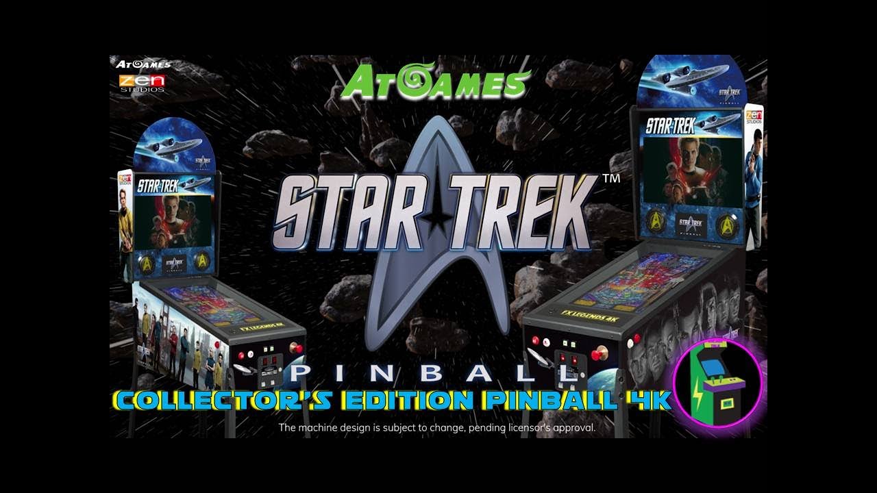 Preorder - FX Legends 4K Star Trek™ Collector's Edition Pinball (CEP)