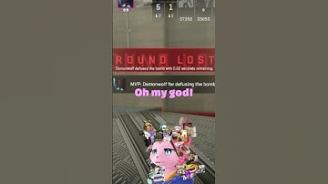 NAAAAUR LOW TIME BOMB DEFUSE?? #cs #cs2 #csgo #counterstrike #stream #livestream #vtuber