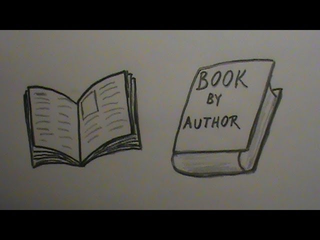 How to Draw a Book 📖 (opened or closed) - Easy step by step