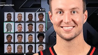 Luke Kennard Face Creation NBA 2K26