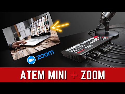 How To Use The ATEM Mini Pro With Zoom Meetings And Webinars