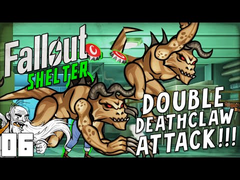 "DOUBLE FREAKING DEATHCLAW ATTACKS!!!" Fallout Shelter (iOS/Android/PC)