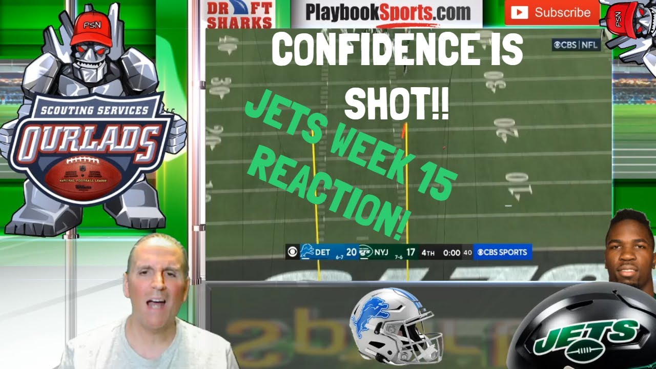 New York Jets Reaction Video - The pass rush, specials and offensive line were awful!