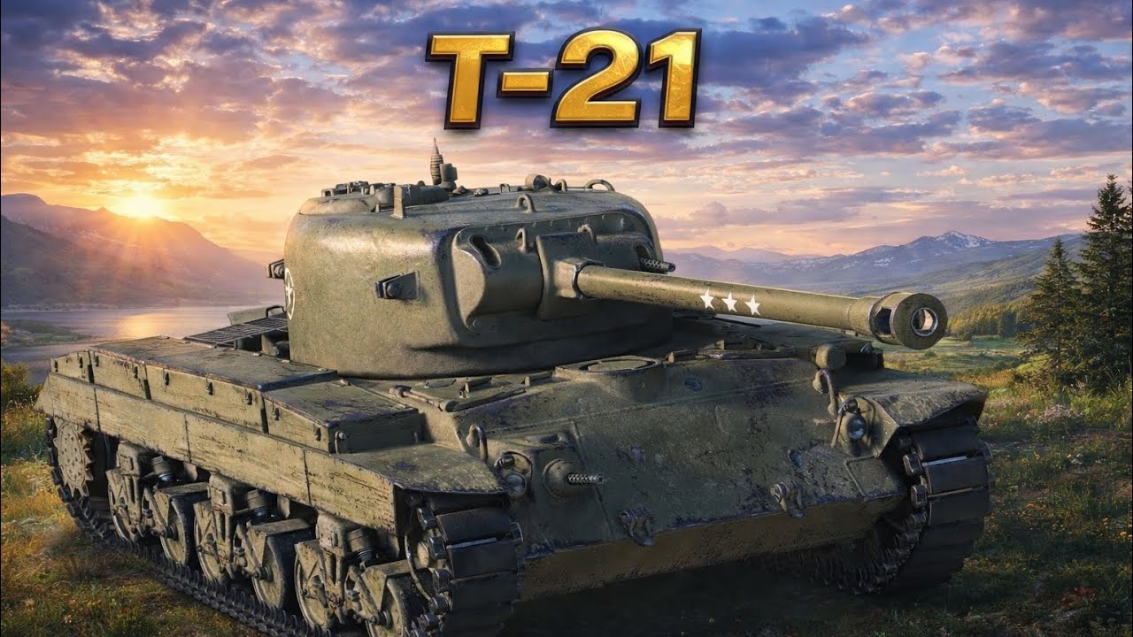 Т-21 Появилась Бесплатная Подписка!Wot Blitz