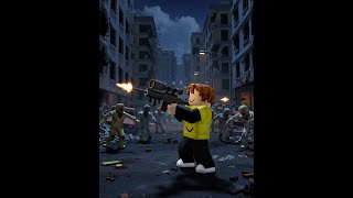 Играю в Roblox востание зомби с L96