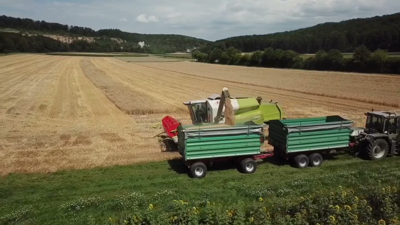MB trac, Doppstadt 160, Claas Tucano