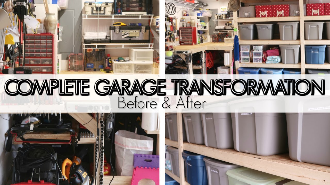 How to Organize a Garage The Easy Way - Organizing Moms