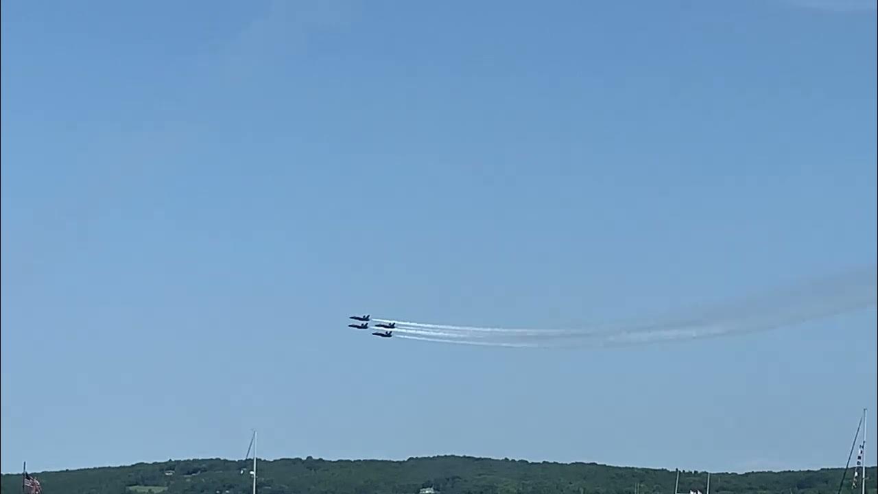 US Navy Blue Angels air show, Traverse City Michigan YouTube