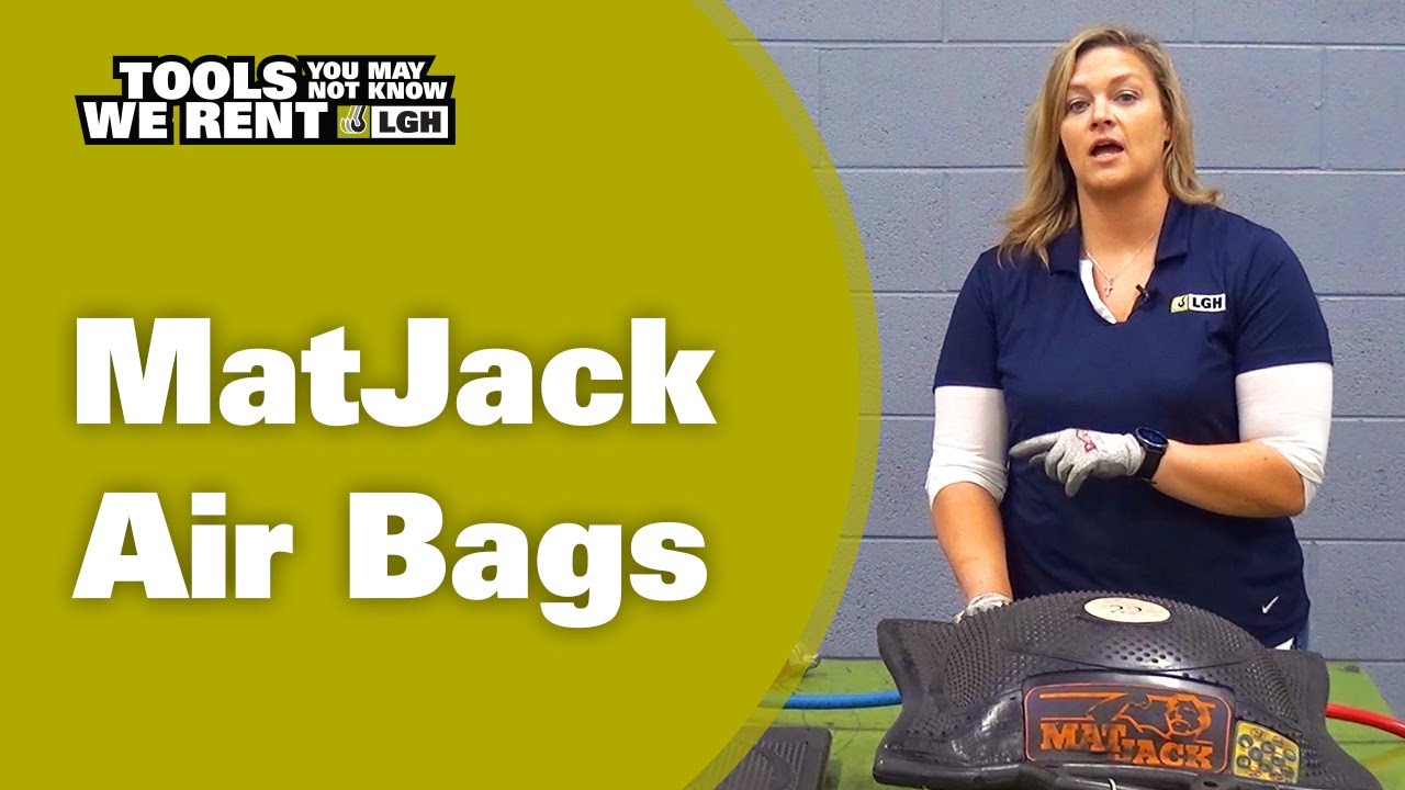 MatJack Air Bag Your Next Lifting Solution YouTube