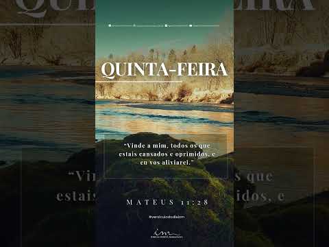 🙌 Entregue seu fardo ao Senhor! - Versículo do Dia - Igreja Cristã Maranata