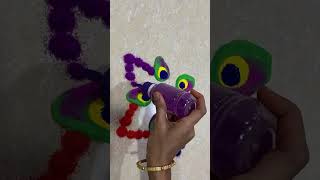 Satisfying Rangoli | Simple Rangoli | Easy Rangoli Tips #rangoli #satisfying #shorts #asmr