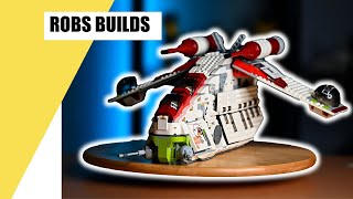 Lego Star Wars Republic Attack Gunship 7676 - Speed Build!!