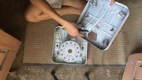 hướng dẫn tháo cân sức khỏe nhơn hòa đúng cách