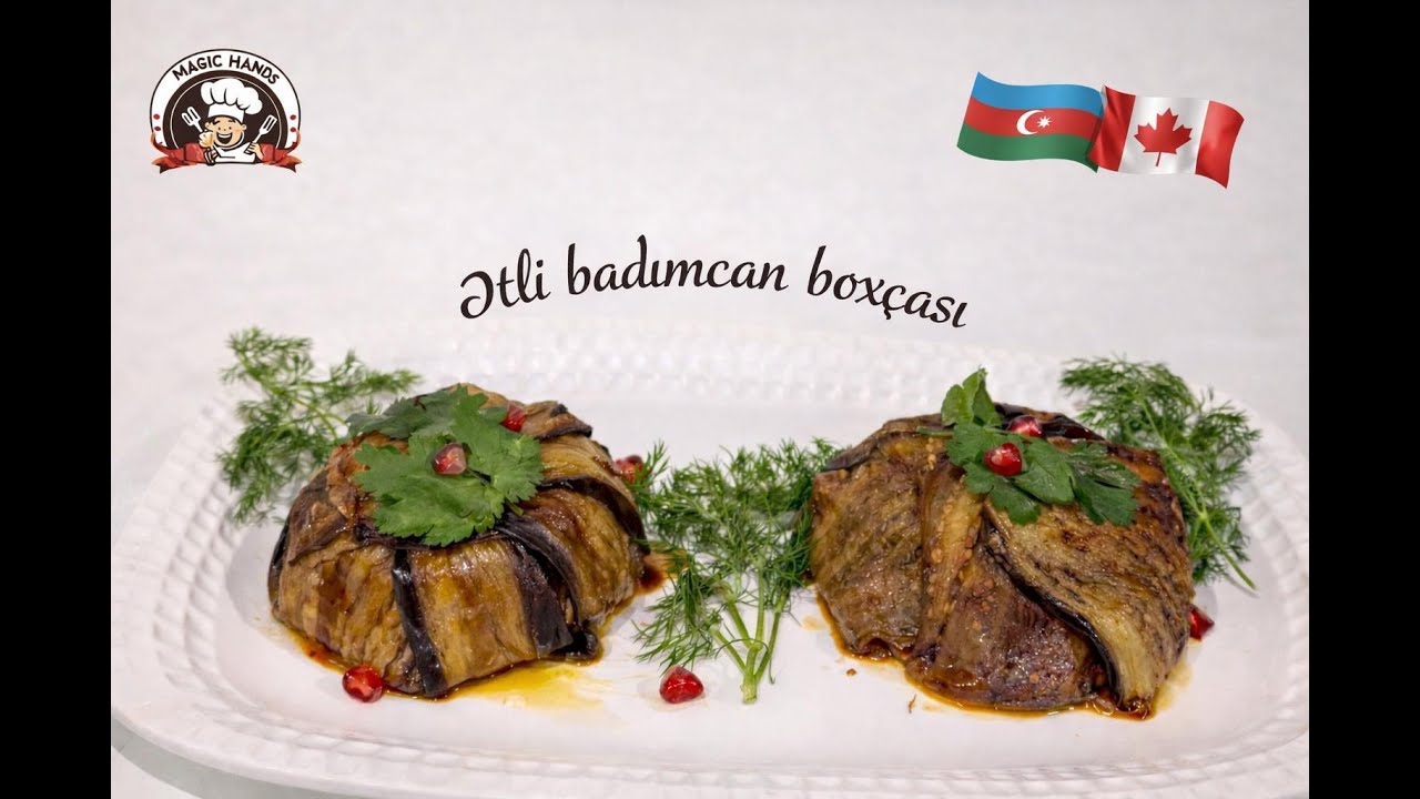 Ətli badımcan boxçası