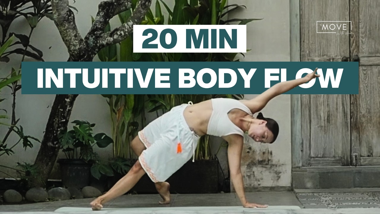 Body Flow Routine INTUITIVE BODY FLOW | Yoga-Inspired Full Body Movement & Stretch - YouTube