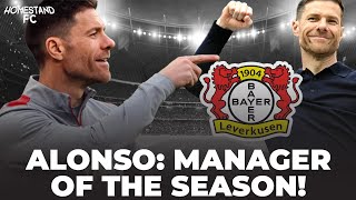 Xabi Alonso is the best manager in Europe this season!